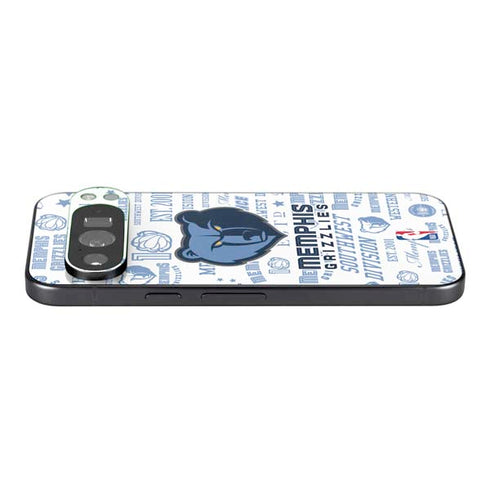 NBA Memphis Grizzlies Historic Blast Pixel 9 Pro XL Skin